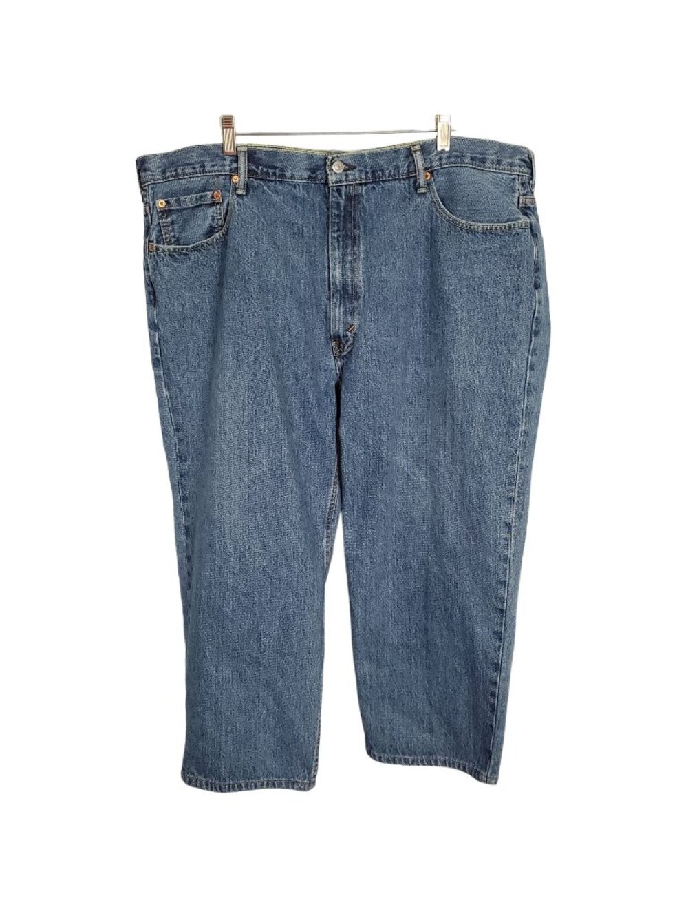 Levi's Mens Size 46 x 25.5 Jeans 550 Relaxed Fit Tapered Denim Blue Five Pocket